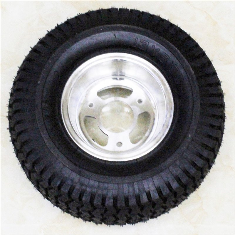 ATV UTV 4.0 P.S.I. 13*6.5-6 Rubber Tires and Aluminum Rim
