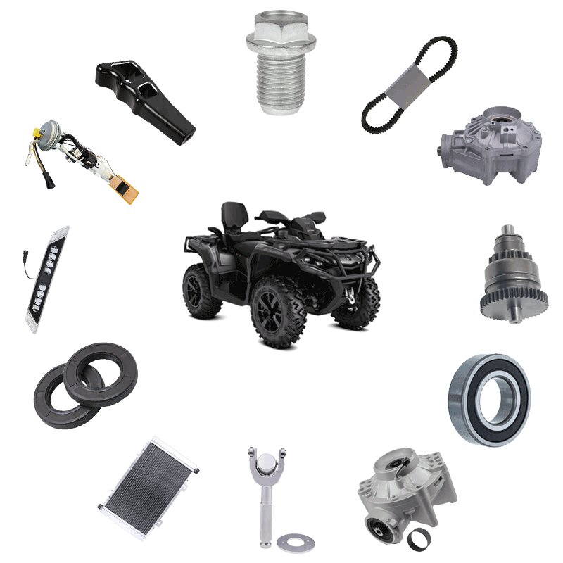 Factory Outlet Atv/Utv Accessories 707800288 715900394 2410123 715002874 420280626 705500504 for Replacement Parts