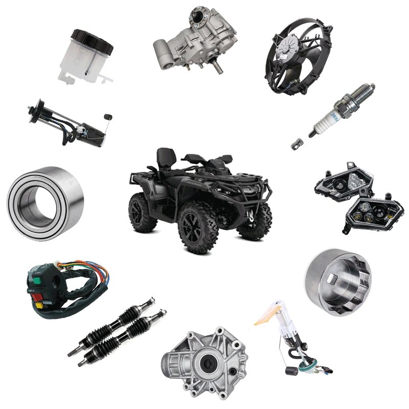 Factory Outlet Atv/Utv Accessories 707800288 715900394 2410123 715002874 420280626 705500504 for Replacement Parts