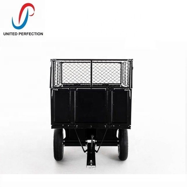 Promotional Multi-Purpose ATV Trailer Dump Box Low MOQ Tow Behind for Farm Use