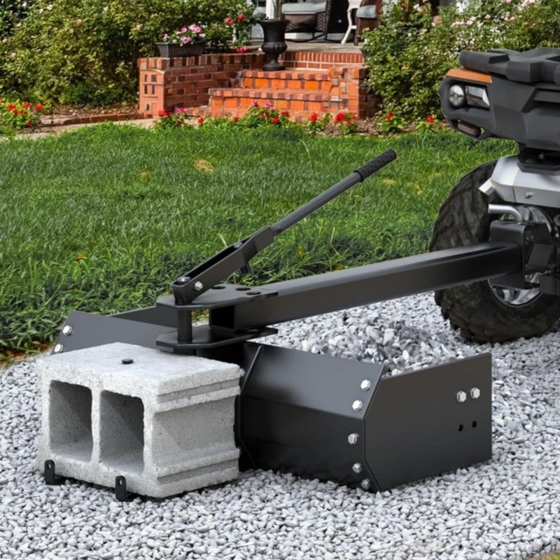42-Inch Box Grader ATV/UTV Small Leveling Accessories Sleeve Hook Drag Box Scraper Turn Soil Snow Shovel Removing Garden Soil