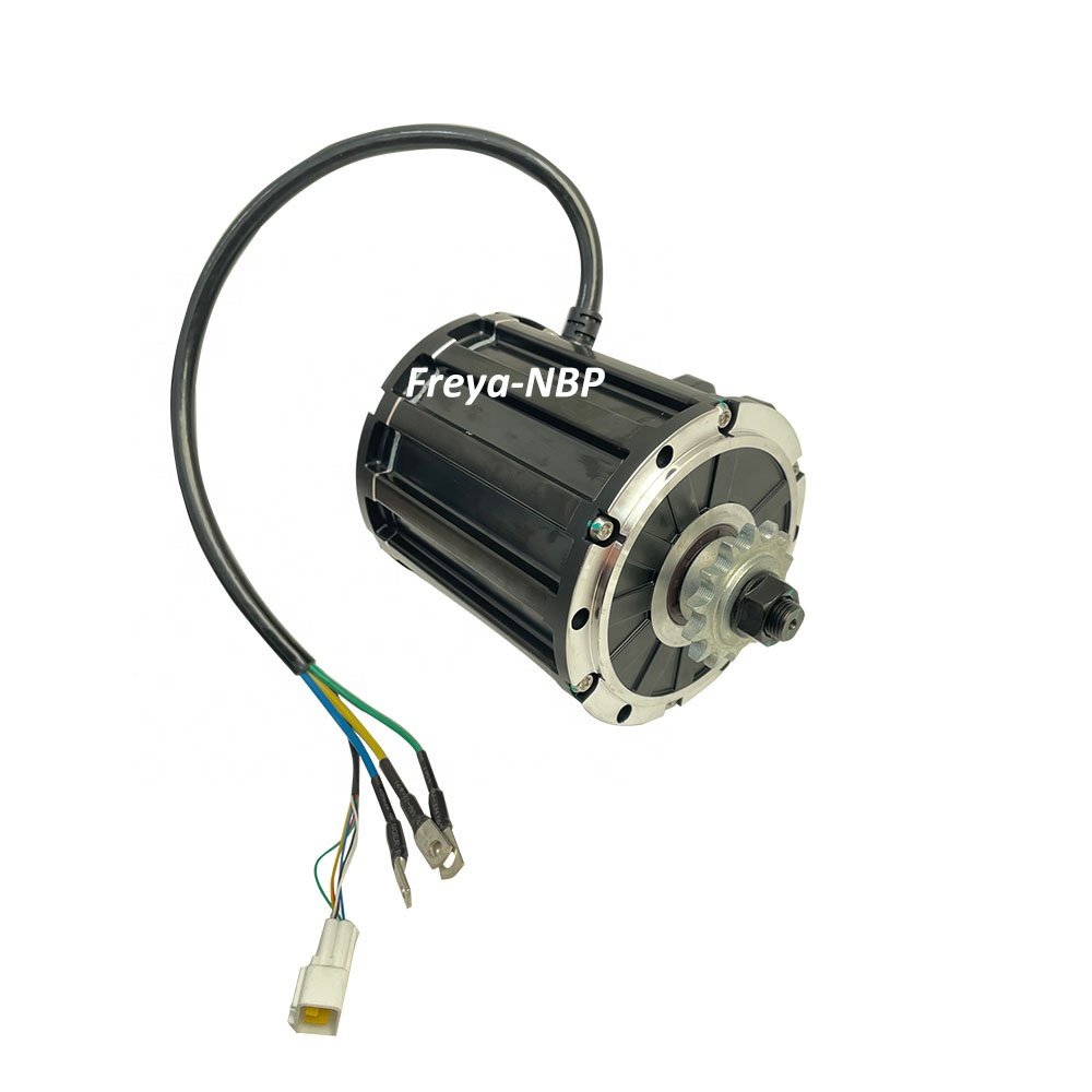 QS 120 70H Mid Drive Motor 72V2000W 428T Gear for Electric Motorcycle Kit with Fardriver ND72360 Color Display for ATV for ATV