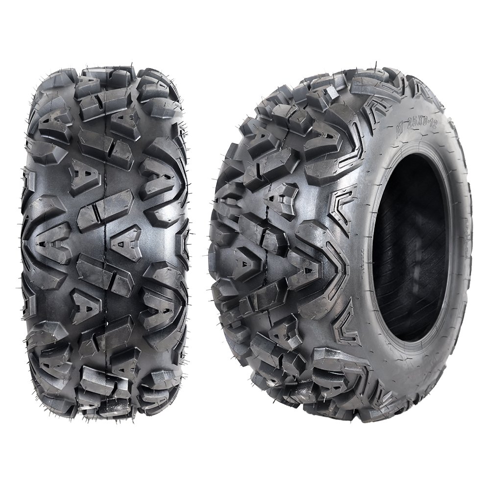 High Quality Tubeless Tire 25x8.00-12 ATV UTV Parts & Accessories with Wheel Rim for Mud Off-Road