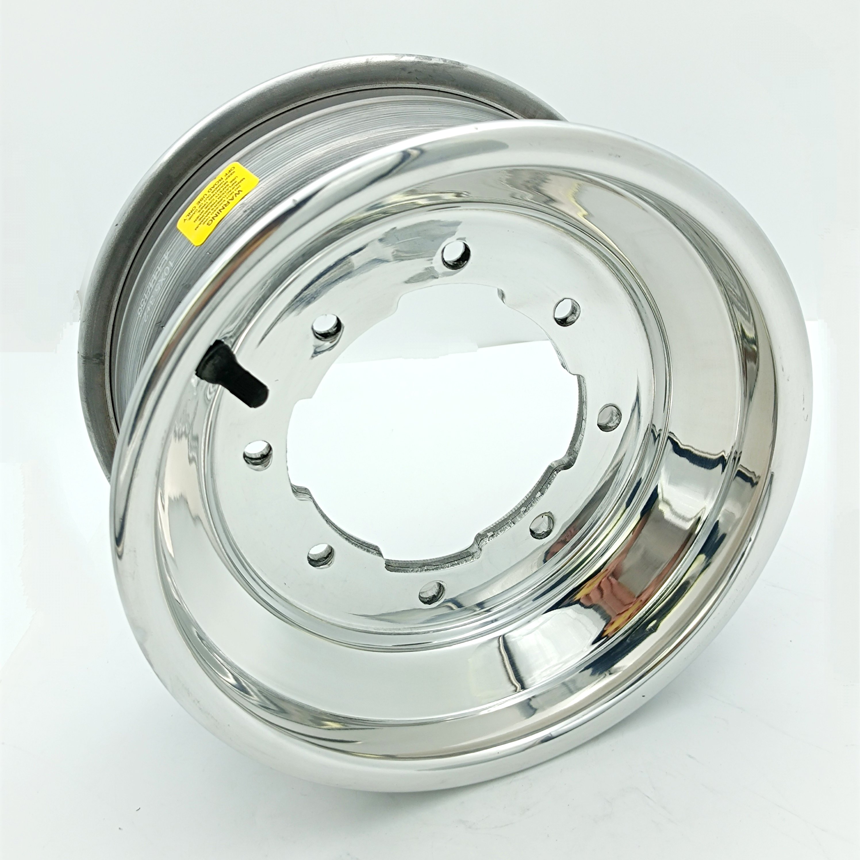 ATV 10x5 3+2 4 144.8 156 Polish Rolled Lip Wheel for Yamaha raptor 700 Banshee Yfz450 Suzuki Ltz400