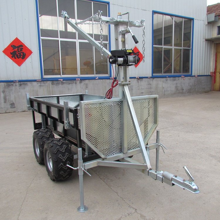 Sinolink Farm Atv Log Trailer with Grapple
