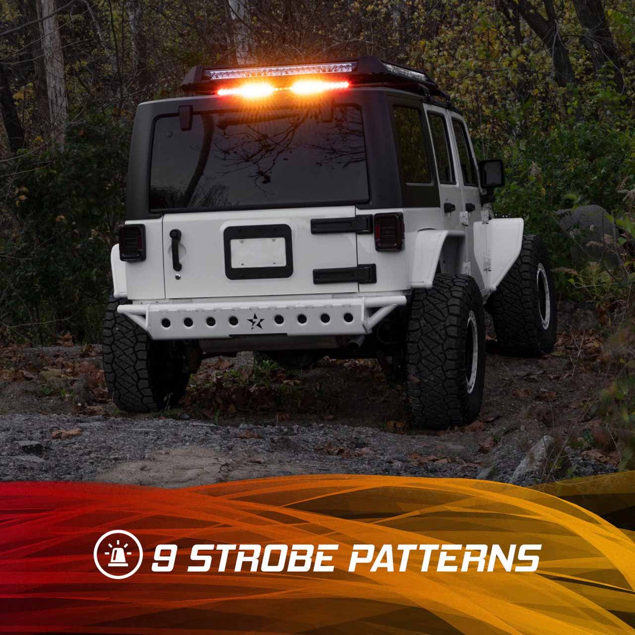 N2 30" Offroad Rear chase LED Strobe Light Bar with Brake Reverse Turn Signal Light for UTV CANAM POLARIS HISUN HONDA CFMOTO