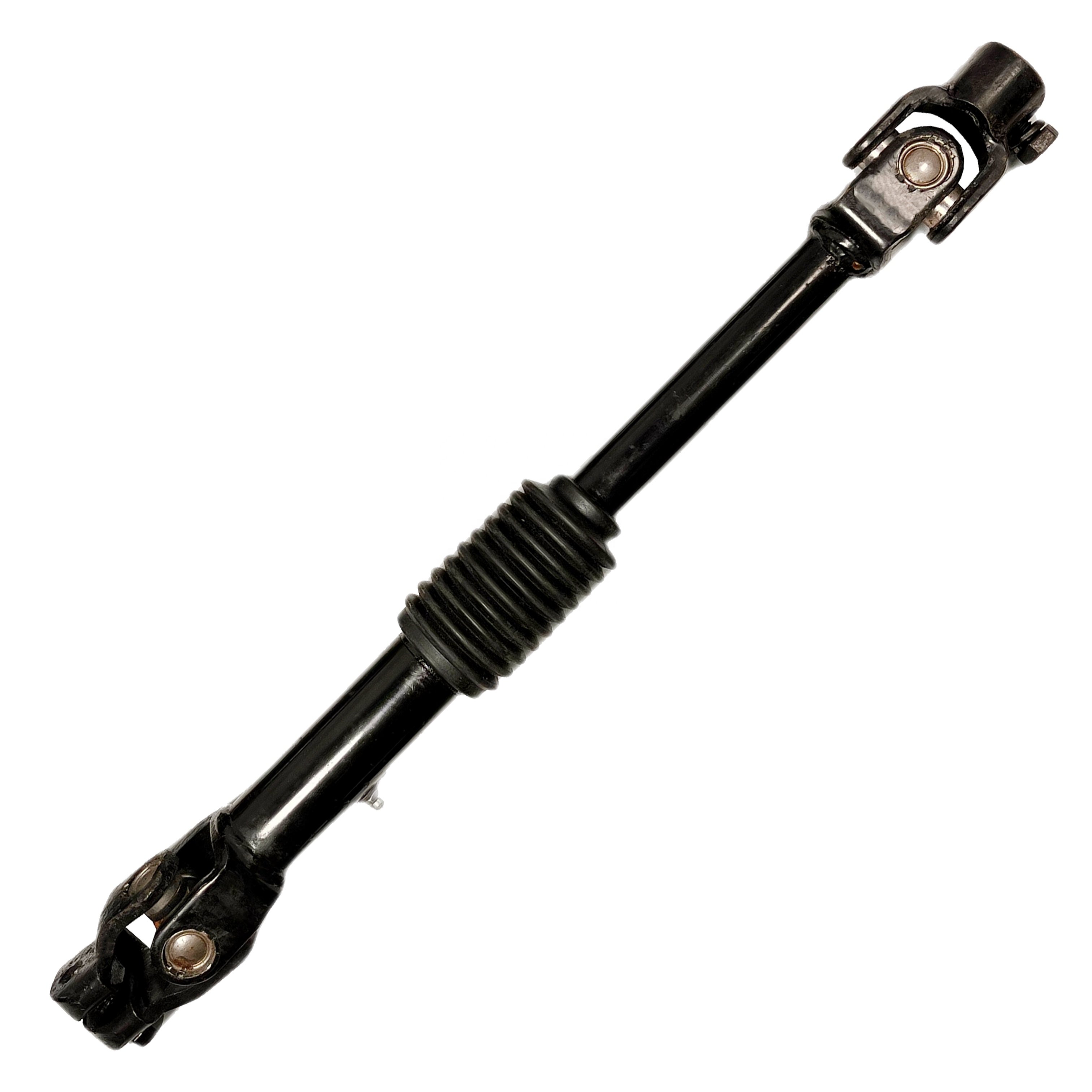 GO KART KARTING ATV UTV Buggy 32CM Steering Gear Rack Pinion U Joint Tie Rod With Steering Wheel