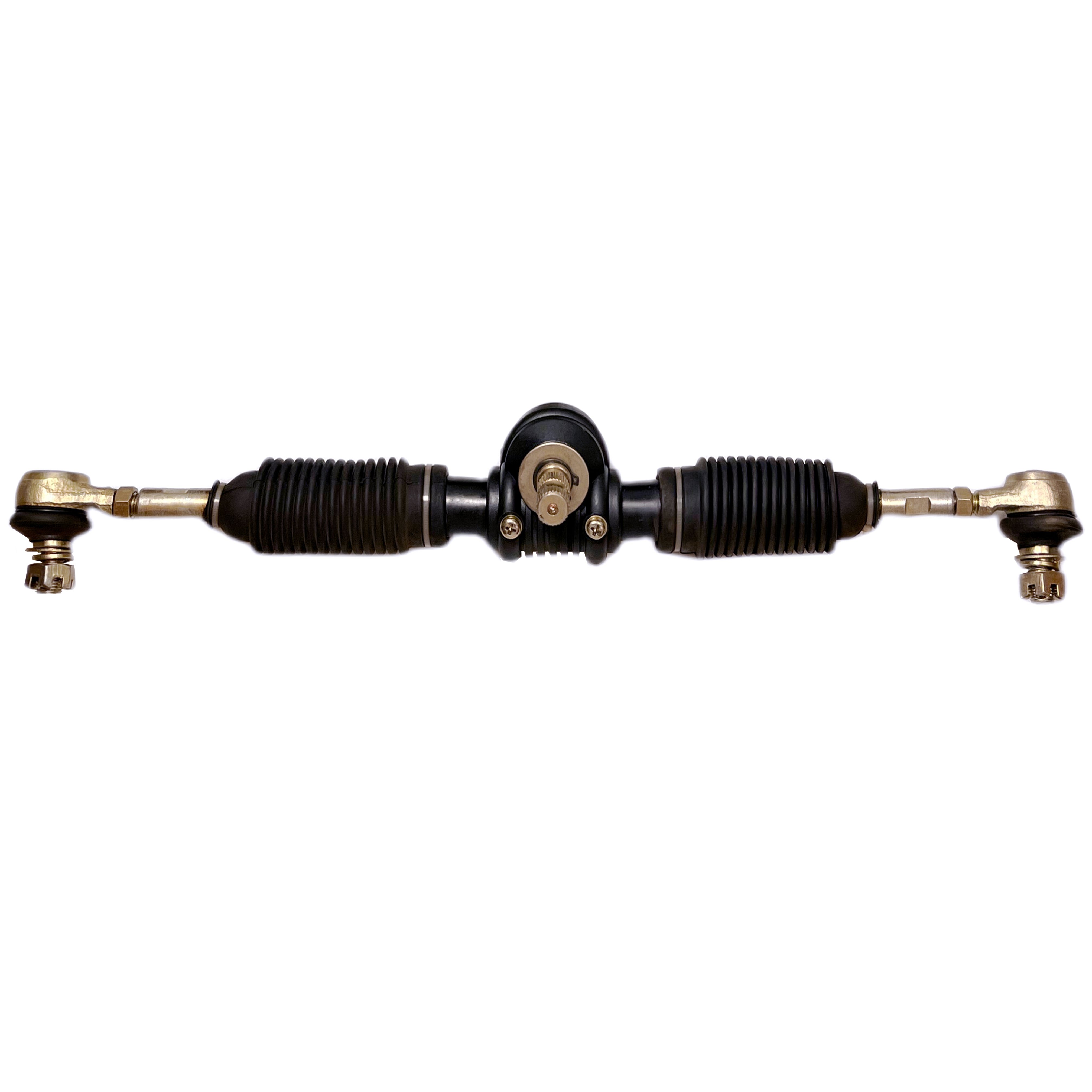 GO KART KARTING ATV UTV Buggy 32CM Steering Gear Rack Pinion U Joint Tie Rod With Steering Wheel