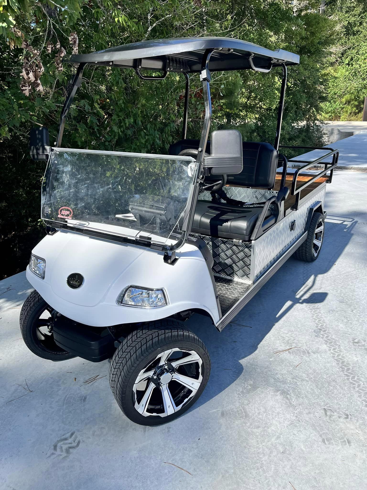 2024 Buggy 4 Wheel for Sale Lifted Mini Utility Vehicle With Cargo Box 48V HDK Evolution Electric Golf Cart Small Truck
