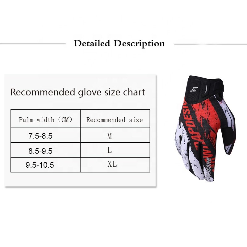 Customized Breathable Best Quality MTB Mountain Bike Gloves MX Motocross Gloves ATV Dirt Bike Gloves for Outdoor Sports Racing