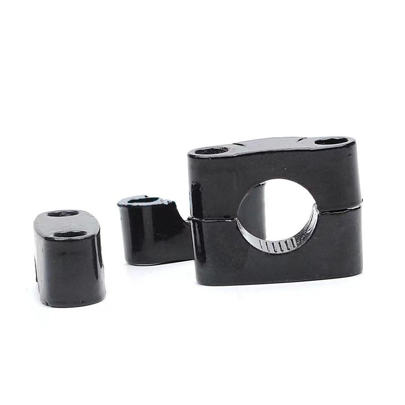 Universal Motorcycle 22MM Clamp for 7/8" Handlebar Rearview Mirror Mount Adapter Holder Clamp