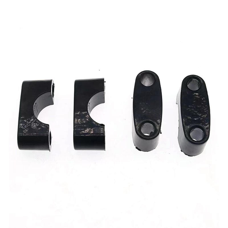 Universal Motorcycle 22MM Clamp for 7/8" Handlebar Rearview Mirror Mount Adapter Holder Clamp