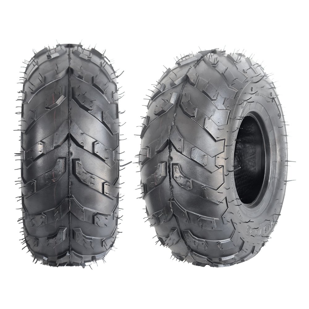 145/70-6 Sport ATV & Go Karts Knobby Tires (14x6-6) for Mud/sand/rocky Surfaces Various Terrains