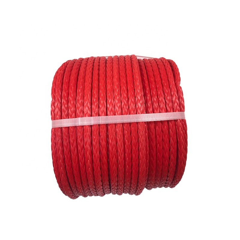 Synthetic Winch Rope 26500LBs Line Cable with Sheath for Off Road Vehicle ATV UTV SUV for TESLA