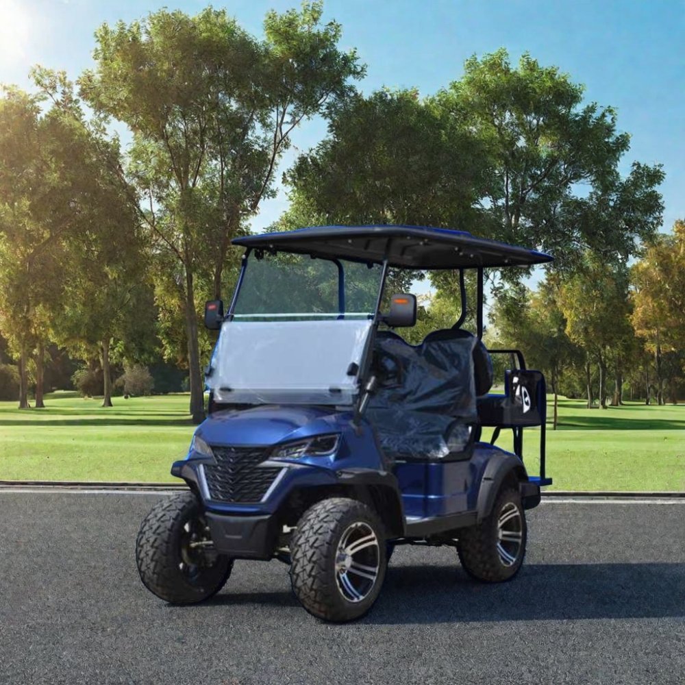 2024 New Arrival Off-Road Electric Golf Carts with Cheap for Sale Featuring High Quality Tire Cart
