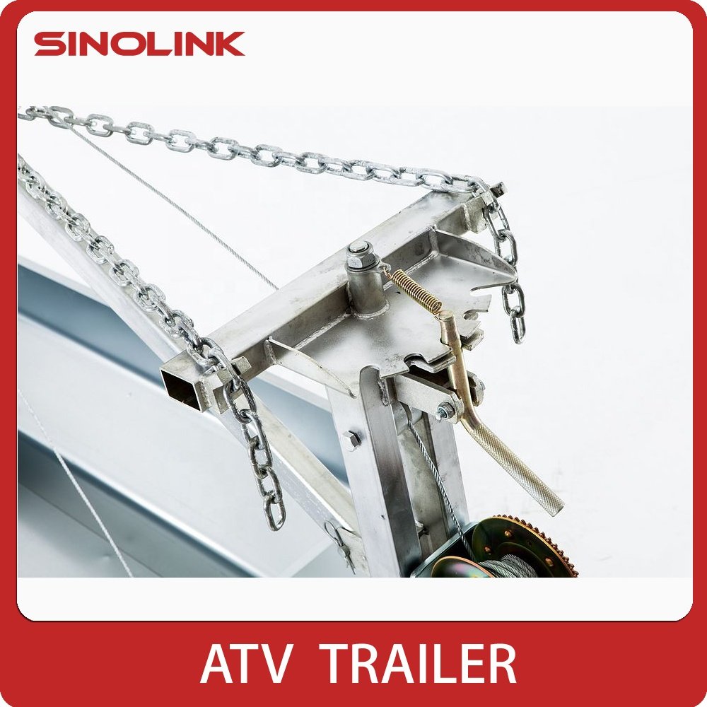 Transport Machines Atv Dump Box Trailer Forest Timber Trailer Forestry Machine Tipper Trailer for Farm