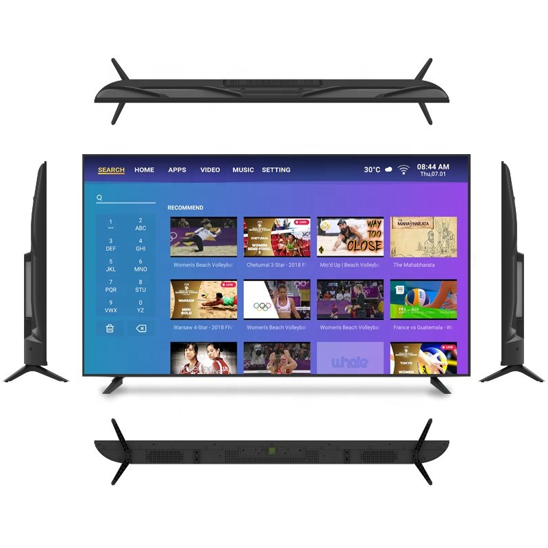 Hot 43 50 55 65 75 Inch Smart TV LED Television 4K FHD UHD OLED LED 4K Android Smart WIFI TV