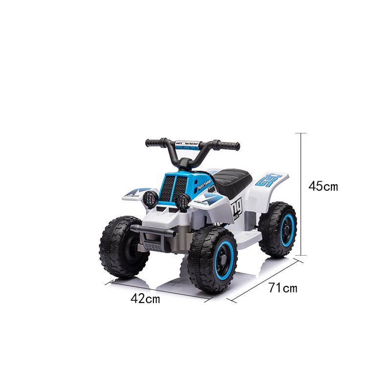 Unisex 6V Battery Powered Electric ATV Kids Quad Vehicle Plastic Customized Ride on Car for Kids