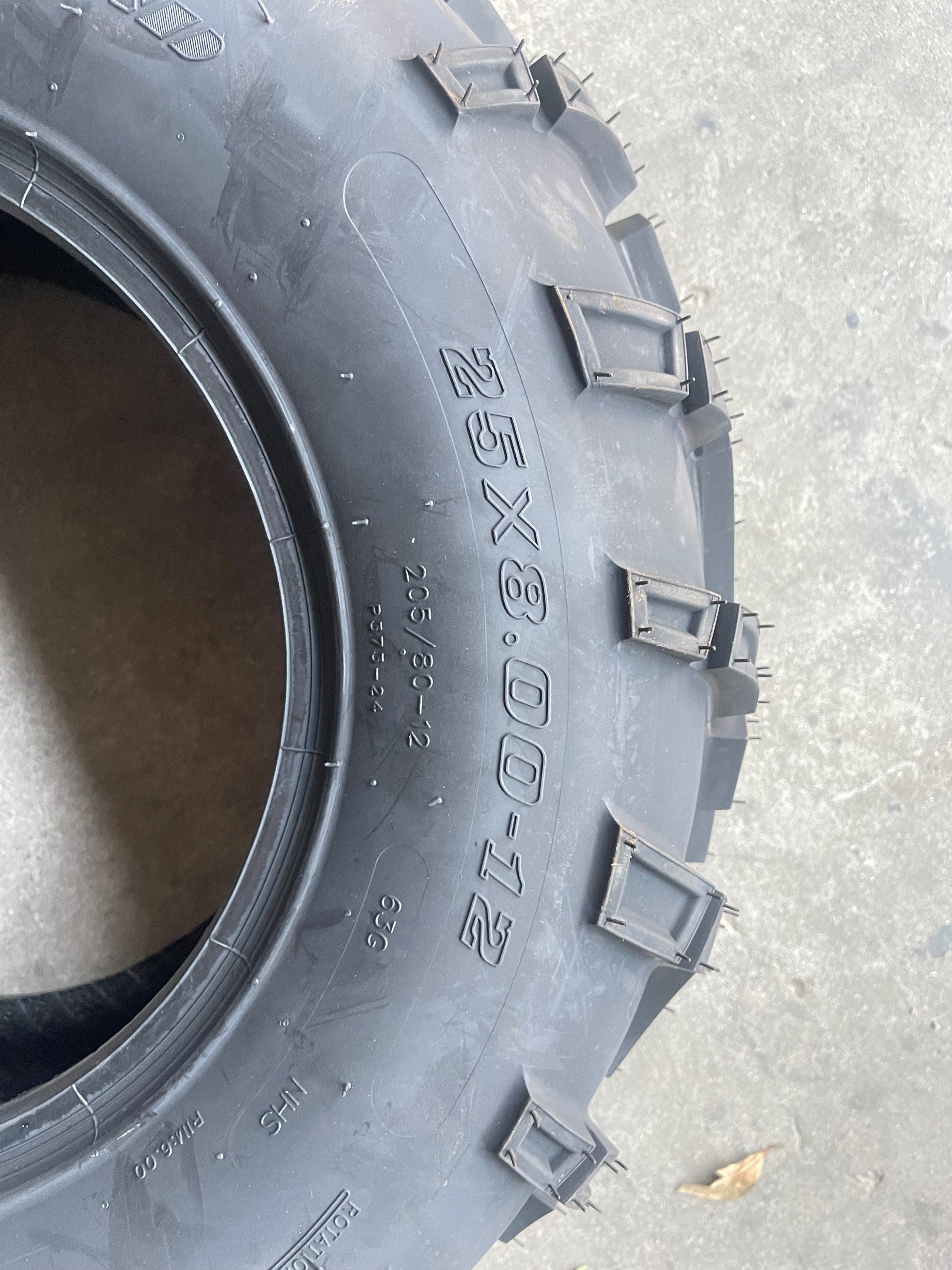 KTA High Reliability 25X8-12 ATV ATV/UTV Parts & Accessories Tubeless Tires for ATV and UTV Tires