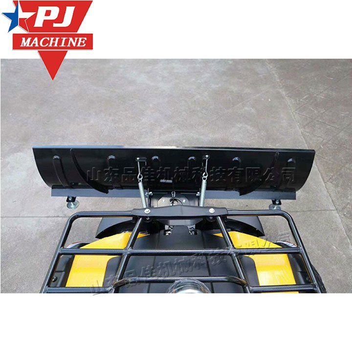 Four-wheel Snowplow With a Driving Snow Shovel Vehicle Atv Snow Plow Vehicle