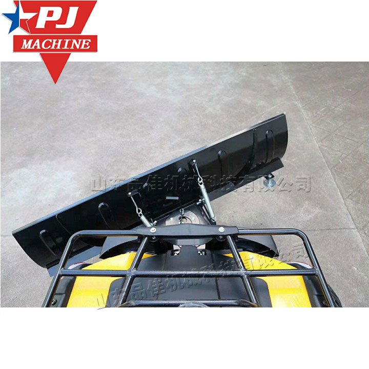 Four-wheel Snowplow With a Driving Snow Shovel Vehicle Atv Snow Plow Vehicle