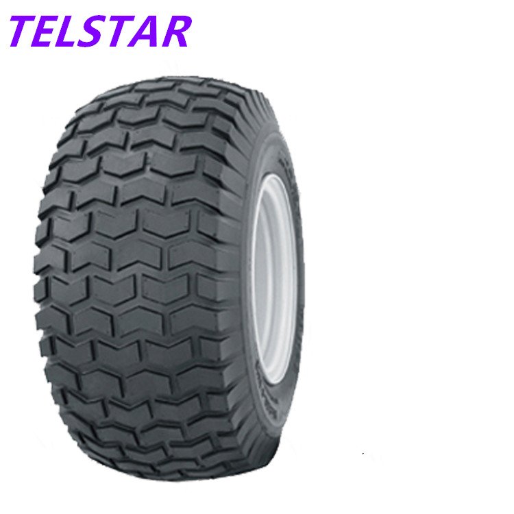 Tubeless PU Foam Tire Flat Free Lawn Mower Tires and Wheels 15x6.50-6