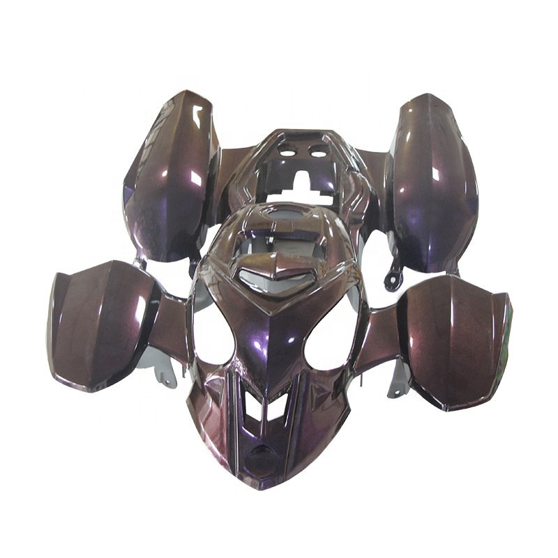 Off-road Motorcycle Polaris Four-wheeled Vehicle Plastic Body Part Plastic Atv Frame with Lamp ATV Cover Part Plastic Full Set