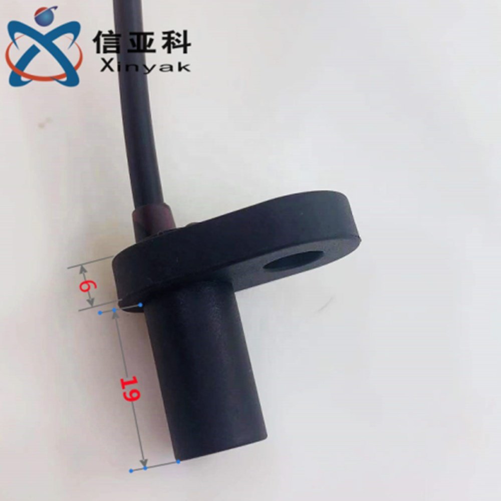 ATV motorcycle speed magnetic sensor cable digital speedometer to detect magnet & ring disk speed measurement