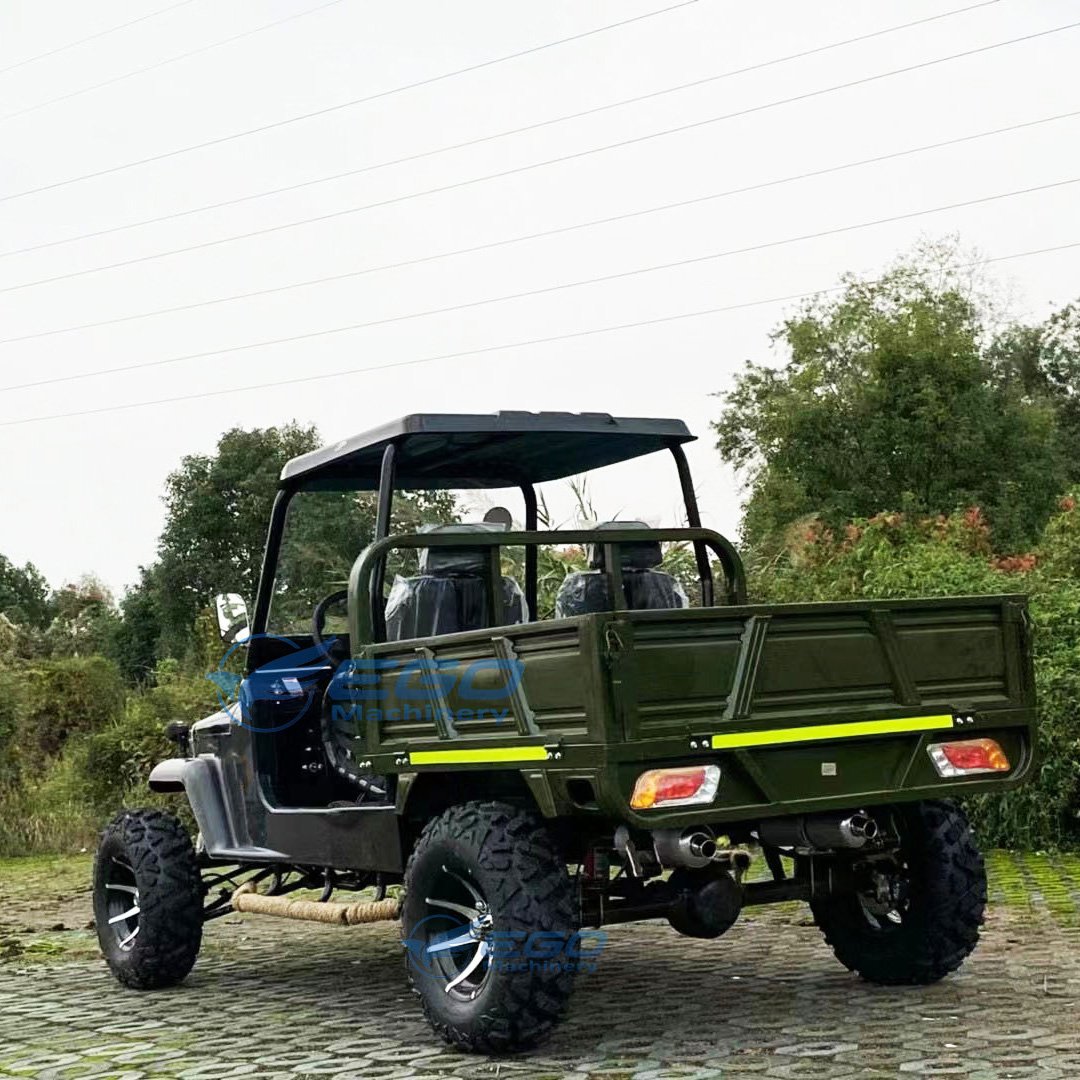 Four Wheel 200CC 4x4 Adult Atv Off Road All-terrain Farming Vehicle Dune Buggy Quad Motor Bike Sport Utv with Cargo Box
