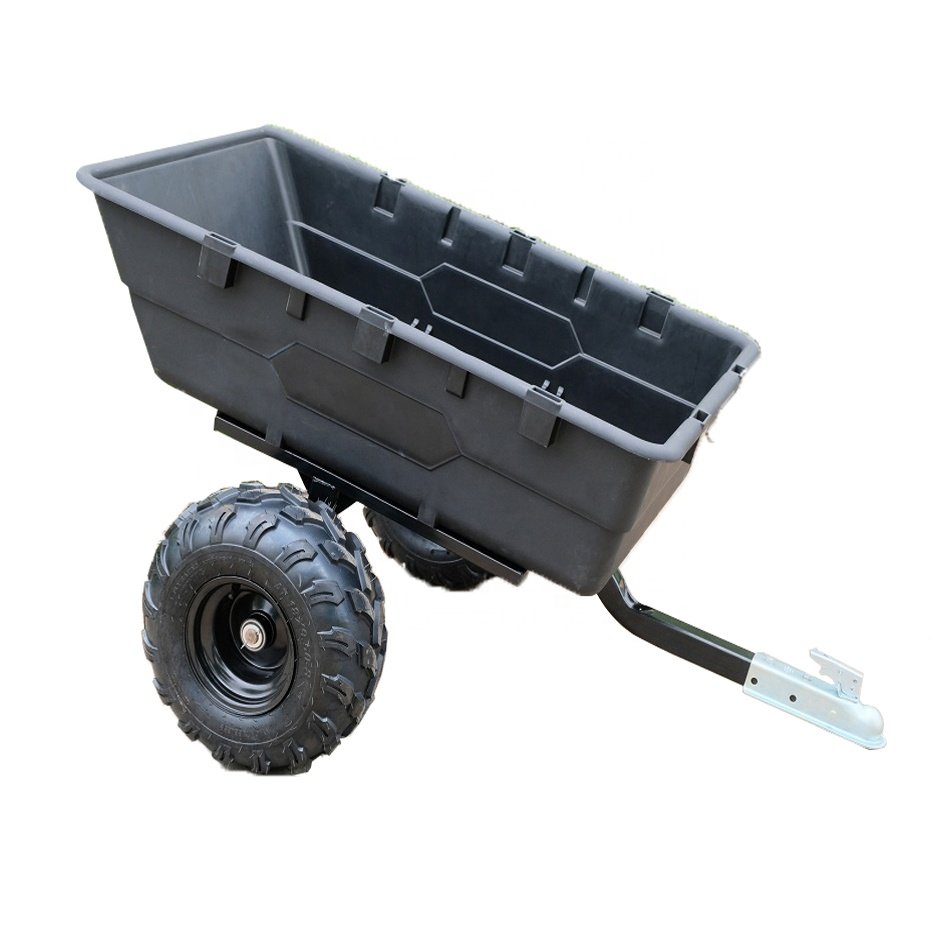 All-Terrain Multipurpose Outdoor Lawn Forest Truck Motorcycle Tow-Behind ATV Trailer Farm Car Trailer Gardening ATV Cart