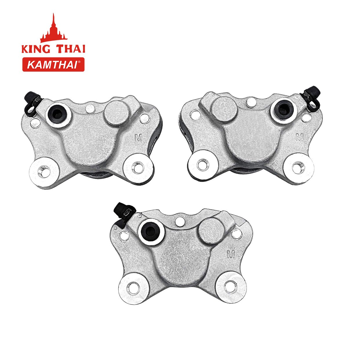 KAMTHAI Hot Sale Front Left Right&Rear Motorcycle Brakes Calipers for Arctic Cat ATV/UTV Parts 250 300 375 400 454 500 with Pads