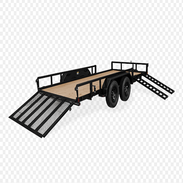 3 Axles Second Hand Low Boy Lowbed Used and New Low Bed Trailer