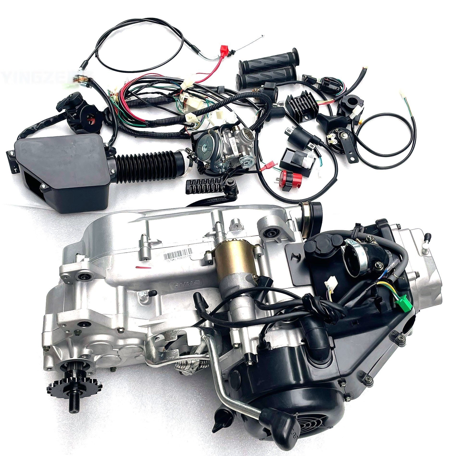 CG Zongshen Lonci 110 125 150 175 200 250CC Three Wheel Trike Motorcycle ATV Reverse Gearbox