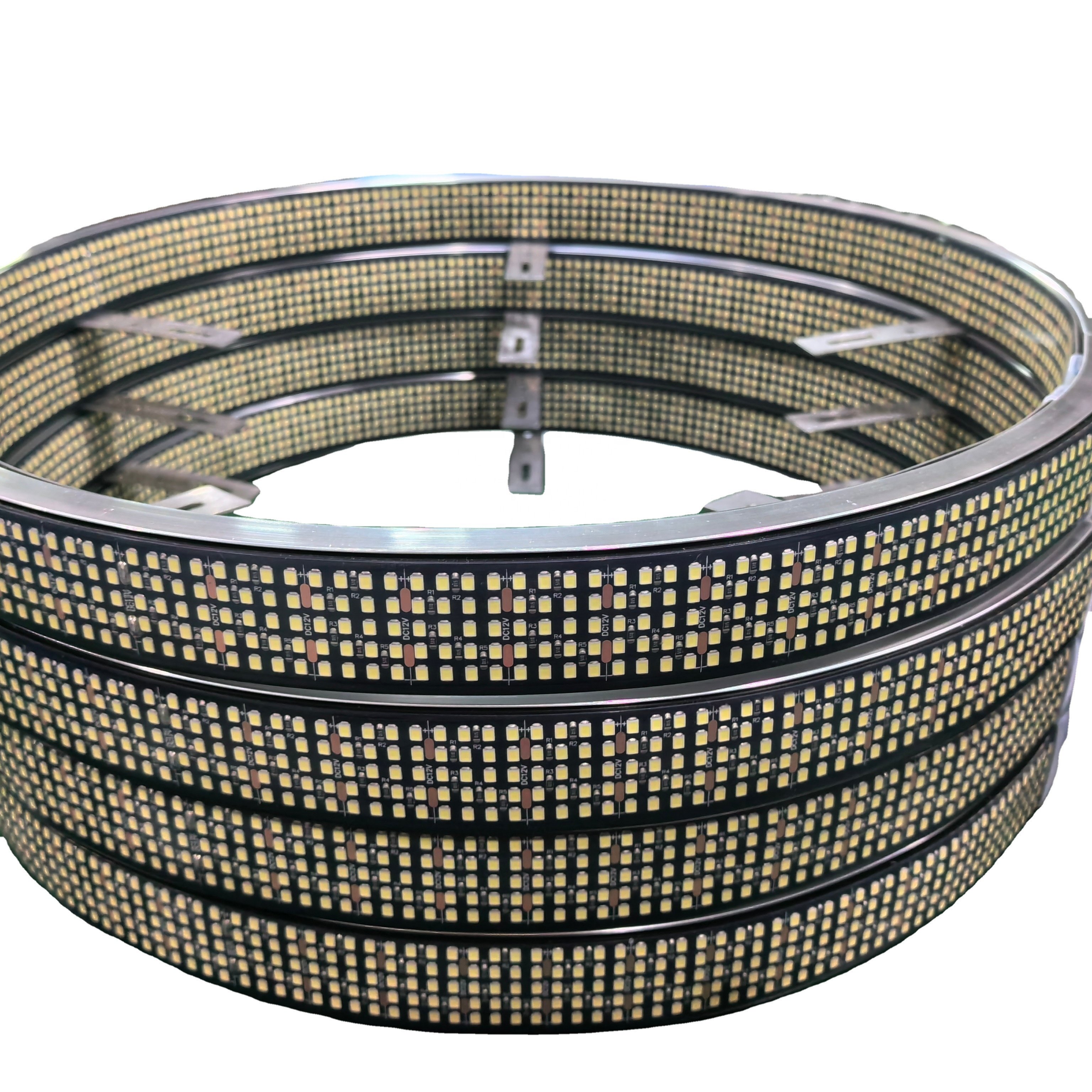 KingShowstar 20inch 10 Row 5 Row Inside 5 Row Outside Truck Light System Led Wheel Lights for Truck Car Atv Pick up