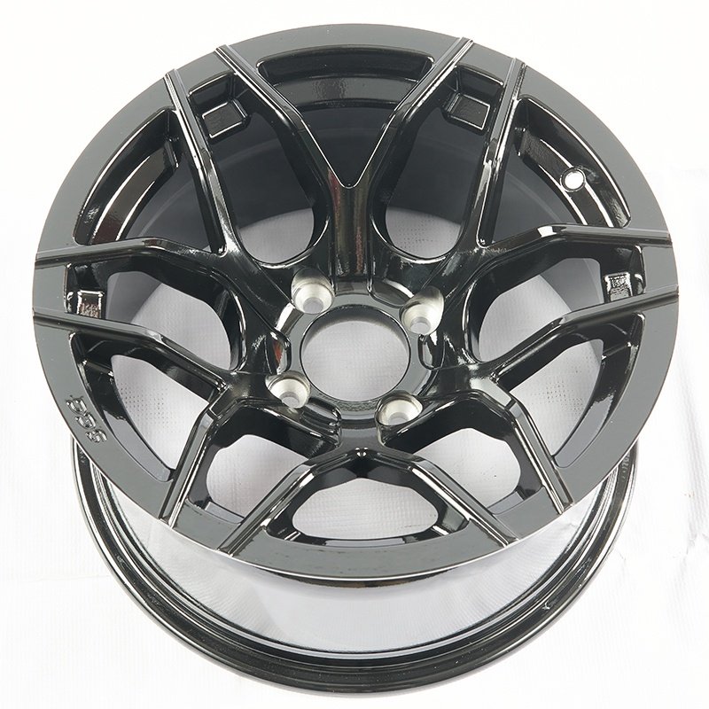 Wholesale Passenger Car Golf Cart 4x101.6 Wheels Rims and Tires 14 Inch 4 Holes Aluminum Alloy Wheel Rims
