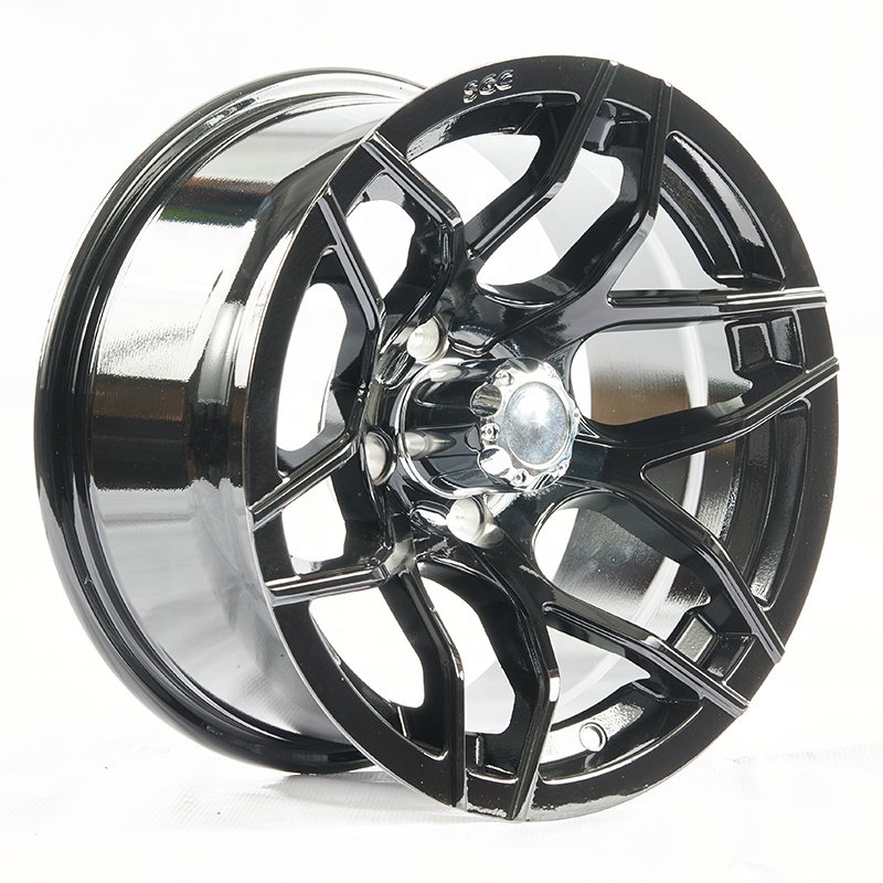 Wholesale Passenger Car Golf Cart 4x101.6 Wheels Rims and Tires 14 Inch 4 Holes Aluminum Alloy Wheel Rims