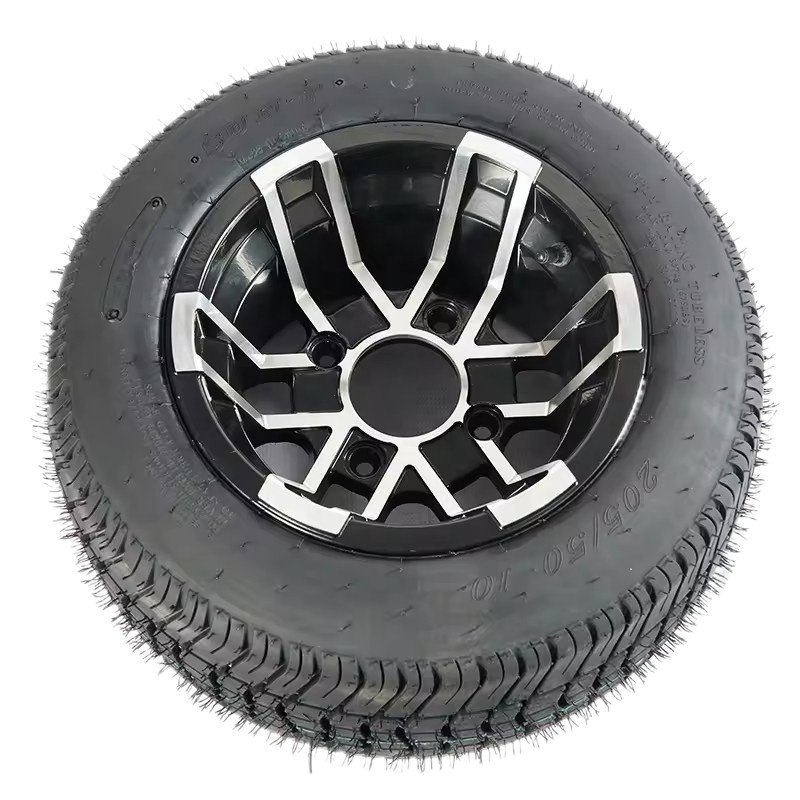 Hot Sales Go Kart Golf Cart Buggy 205/50-10 18X8.0-10 Inch ATV Wheel Tubeless Tyre Tire 6 Ply Golf Cart 10inch Wheels and Tires