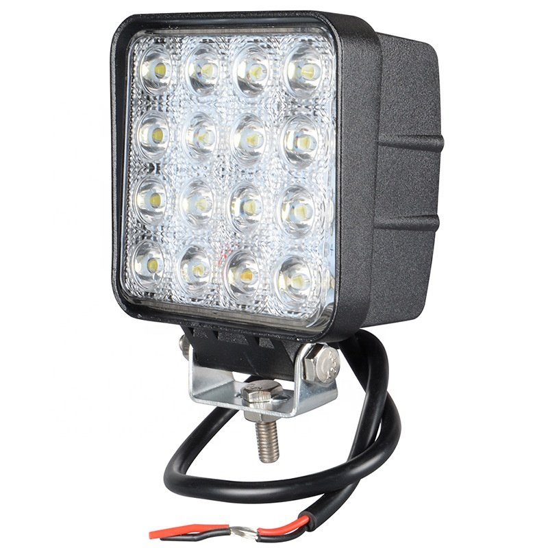 6 Inch Daytime Running Light Spotlight 18W 48W 60W 12V 24V LED Work Light for Motorcycle Offroad 4X4 ATV Truck Tractor