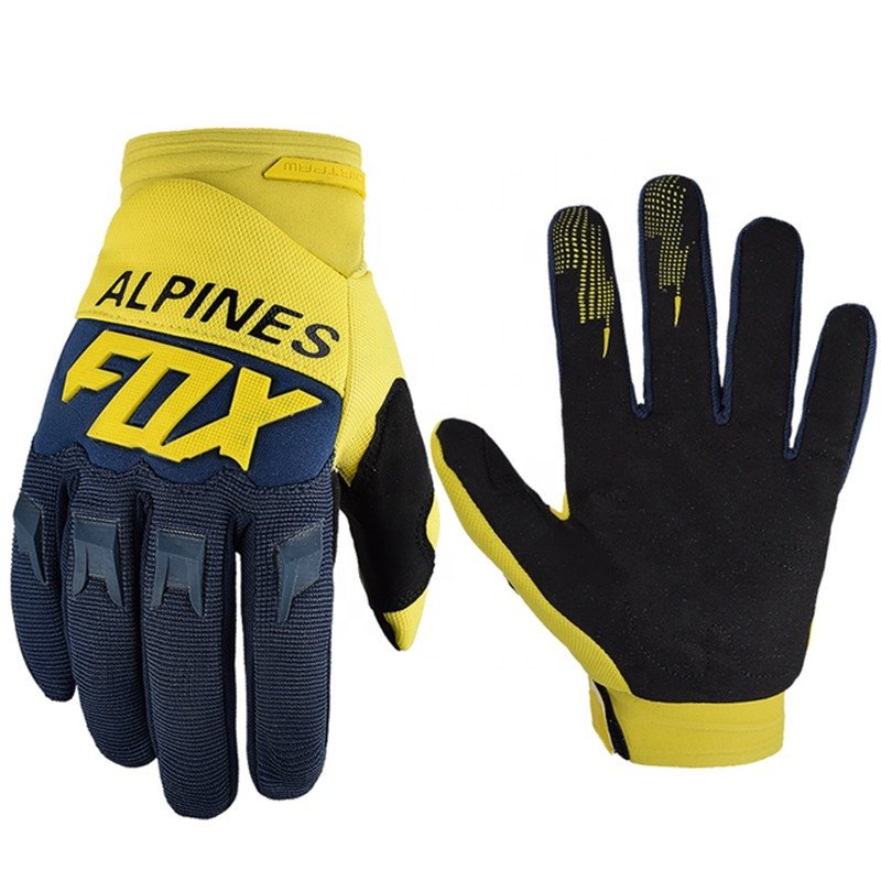 Custom MX Motocross Racing Gloves Outdoor Sports Motorcycle Riding Bike Gloves Motorbike ATV MTB BMX Off Road Cycling Gloves