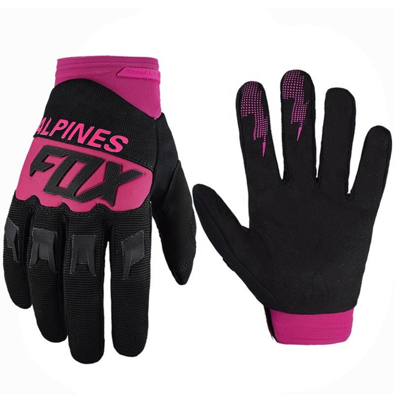 Custom MX Motocross Racing Gloves Outdoor Sports Motorcycle Riding Bike Gloves Motorbike ATV MTB BMX Off Road Cycling Gloves
