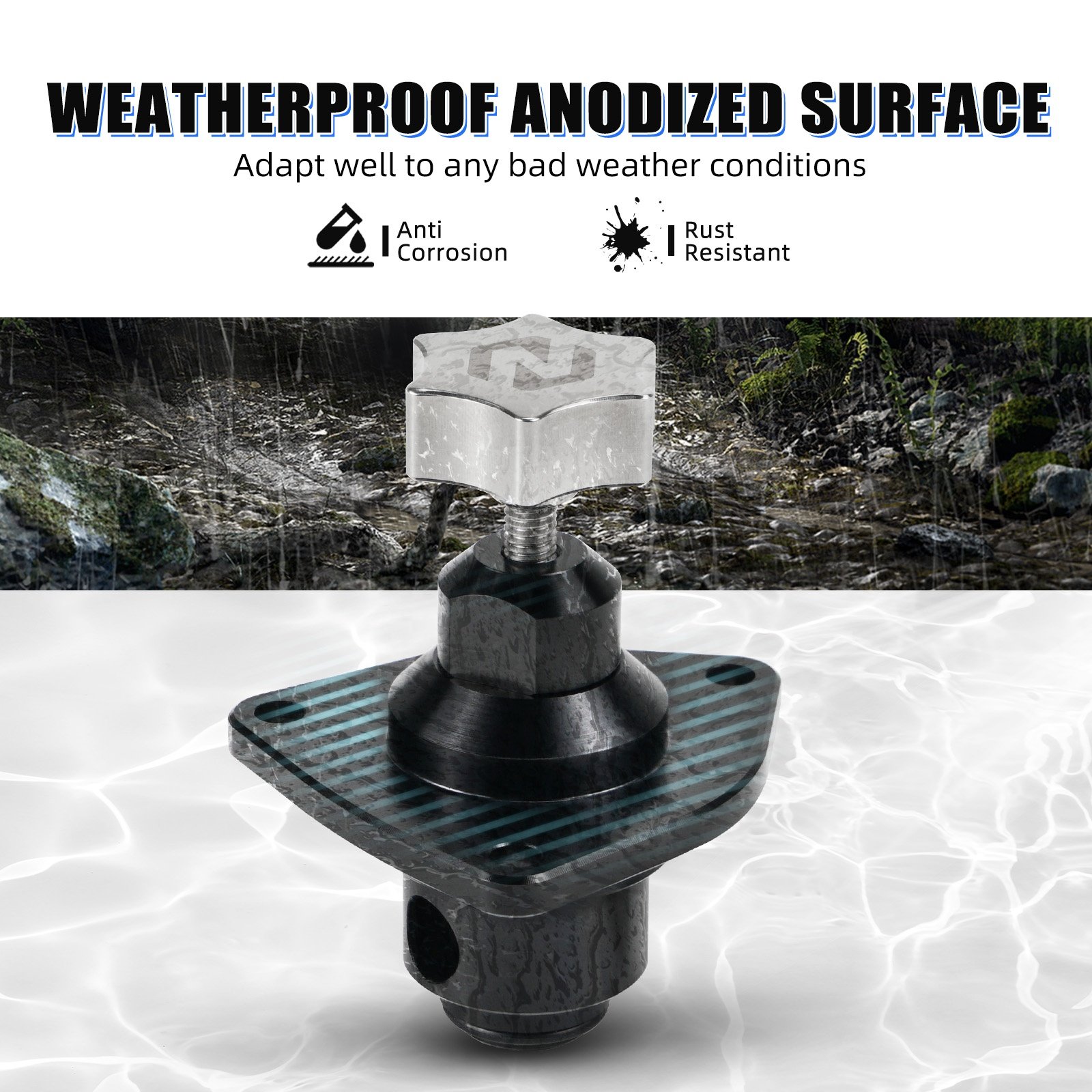 NiceCNC ATV YFZ450R Manual Idle Air Adjuster Valve for Yamaha YFZ450X 2010-2013 YFZ 450R YFZ450RSE 2009-2025 18P-13750-01-00