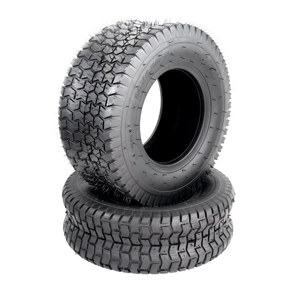 16inch 6.50-8 Replaced Adult ATV Tires.Tubeless Type with off Road Pattern.