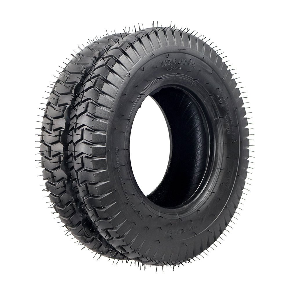 16inch 6.50-8 Replaced Adult ATV Tires.Tubeless Type with off Road Pattern.