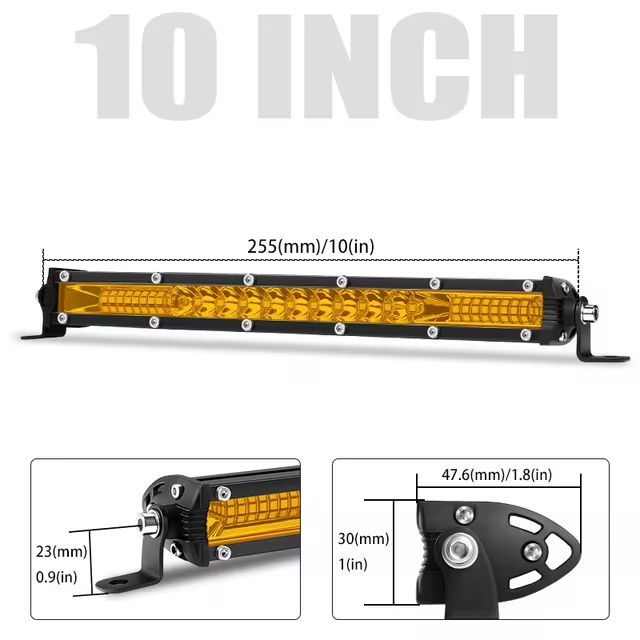 Super Slim 10 Inch 78W LED Work Light Bar Combo Beam 4X4 Off Road Fog LED Bar Tractor Boat 4WD Truck ATV 12V Car Light System