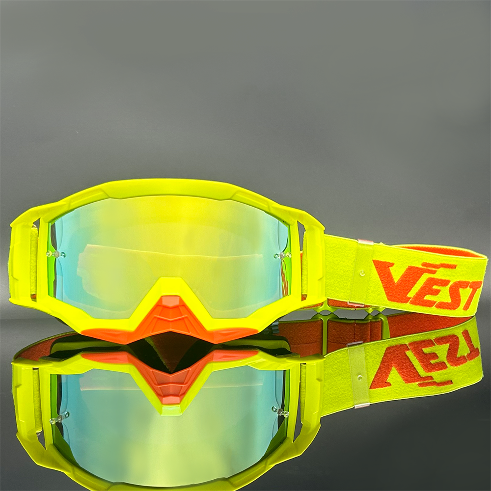 Best Price Custom Sample Off Road Dirt Bike Goggles Custom Logo Tear Off UX400 Protection MX Motocross Motorcycle Goggle Factory