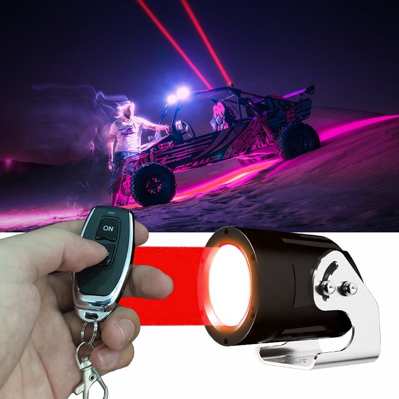12V 24V ATV UTV SUV Off-road Engineering Vehicle Work Safety Spot Light Signal Whip Light