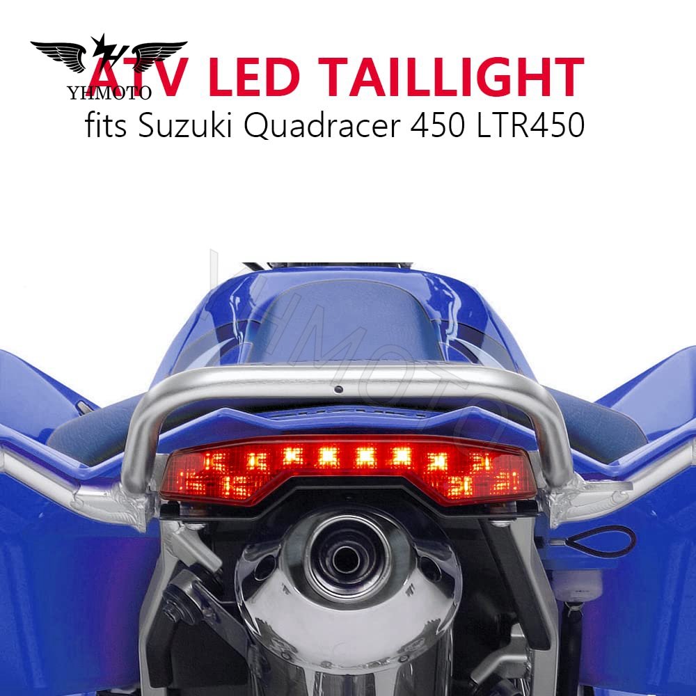 ATVS Parts Rear Tail Brake Light Taillight Lighting System for Suzuki Quadracer Quadsport LTR LT-R450 LTR450 LTR 450 35710-45G00