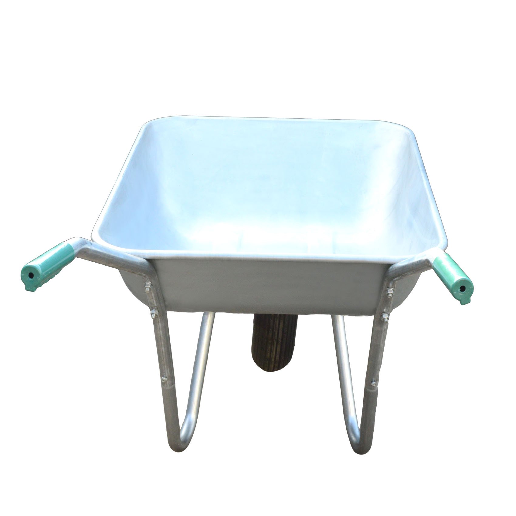 Outdoor 160L/200L Function Double Wheels Galvanized Steel Home Garden Cart Commercial Wheel Barrow Wheelbarrow