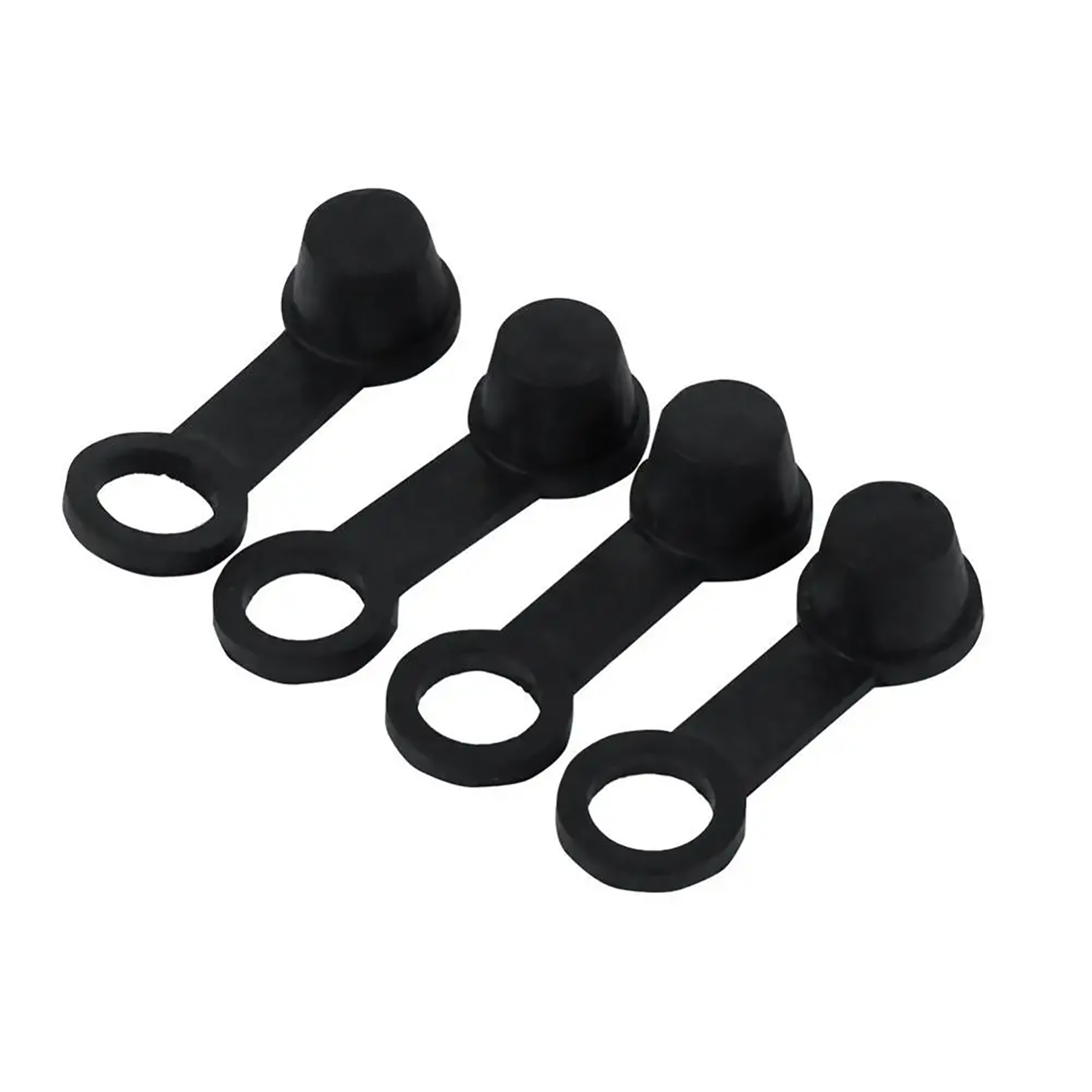 4Pcs Motorcycle Motorbike Rubber Brake Bleed Nipple Screw Plug Dust Cover Fit for 8mm Motorbike Dirt Bike ATV
