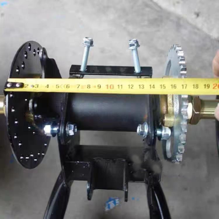 DIY GO KART KARTING ATV UTV Buggy Foot Disc Rotor Brake Pump Caliper Sprocket Rear Axle Swingarms With 10 Inch Wheel Tires